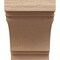 Ekena Millwork 6in. W x 8in. H x 28in. L Pescadero Woodgrain TimberThane Rafter Tail, Primed Tan RFTUR06X08X28PECRCPR - alternate 3
